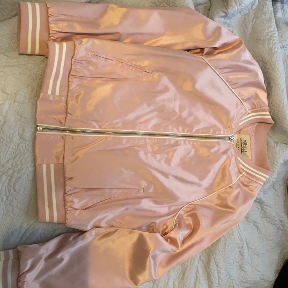 Baby pink silk Jacket